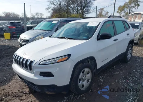 2017 Jeep Cherokee Sport Fwd z USA, uszkodzony, nr VIN 1C4PJLAB8HW641273